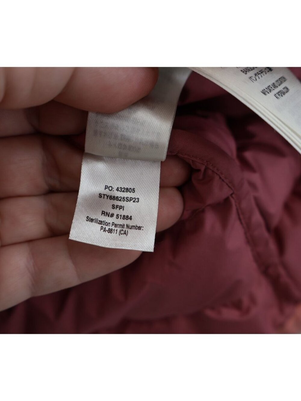 Patagonia Girls Down Sweater Jacket Size Large Pink Full Zip Puffer Outerwear - Picture 11 of 16
